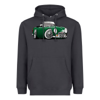 Smoke MG MGB roadster personalized caricature YOK94J family Heavyweight Hoodie - trangStudio