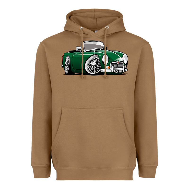 Mg Mgb Roadster Personalized Caricature Yok94j Family Heavyweight Hoodie by trangStudio | Teevron