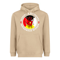 Mushroom MMIW Missing & Murdered Indigenous Women Medicine wheel mmiw Heavyweight Hoodie - trangStudio