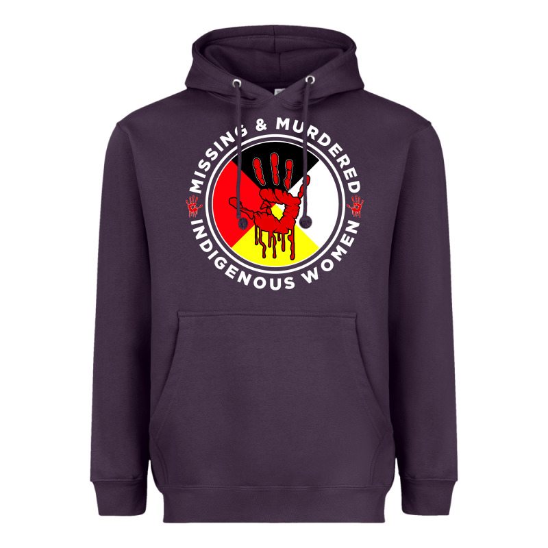 Mmiw Missing & Murdered Indigenous Women Medicine Wheel Mmiw Heavyweight Hoodie by trangStudio | Teevron