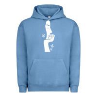 Pigment Pebble Blue Marjan Persepolis GIFT Urban Hoodie - trangStudio