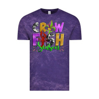 Cloud Purple crawfish season mardi gras carnival fleur de lis Vintage Tee - Jasminsmagicworld