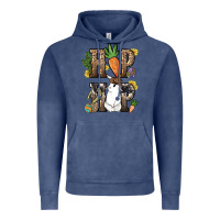 Vintage Denim Hip hop Easter Bunny Easter Day Vintage Hoodie - HowdyJamesFarm