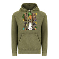 Vintage Olive Hip hop Easter Bunny Easter Day Vintage Hoodie - HowdyJamesFarm