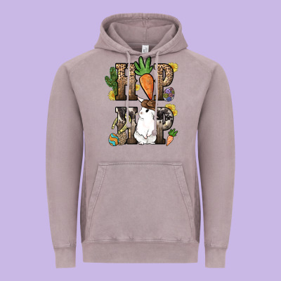 Hip Hop Easter Bunny Easter Day Vintage Hoodie Designed By Howdyjamesfarm