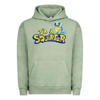 Pigment Oil Green I'm A Squirter Funny Turtle Cute gift Urban Hoodie - trangStudio