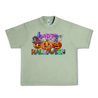 Oil Green happy halloween Urban Heavy Tee - CowGirlArtShop