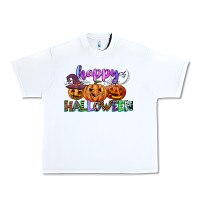 White happy halloween Urban Heavy Tee - CowGirlArtShop