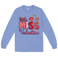 Colony Blue little miss valentine Long Sleeve Tee - OliviaCreatesArt