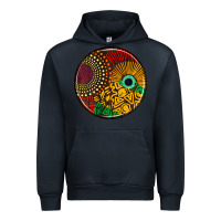 Navy Juneteenth car coaster Urban Hoodie - AdoDesignShop