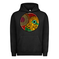 Pigment Black Juneteenth car coaster Urban Hoodie - AdoDesignShop