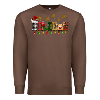 Chestnut christmas believe Premium Sweatshirt - BarkalooDesign