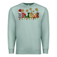 Seafoam christmas believe Premium Sweatshirt - BarkalooDesign