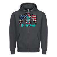 Smoke we the people Zipper Hoodie - RacoonDesign