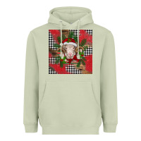 Matcha Christmas merino Heavyweight Hoodie - BarkalooDesign