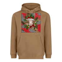 Toasted Coconut Christmas merino Heavyweight Hoodie - BarkalooDesign