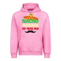 Fuchsia Pink Mens Nacho Average 50 Year Old Cinco de Mayo 50th Birthday Urban Hoodie - trangStudio