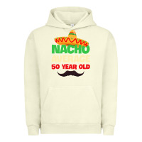 Pigment Pistachio Mens Nacho Average 50 Year Old Cinco de Mayo 50th Birthday Urban Hoodie - trangStudio