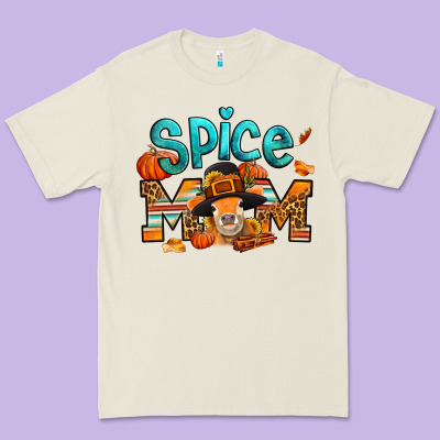Thanksgiving Spice Mom Pilgrim Cow Premium Tee Designed By Jasminsmagicworld