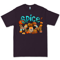 Plum thanksgiving spice mom pilgrim cow Premium Tee - Jasminsmagicworld