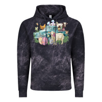 Cloud Black Easter truck farm animals Easter Day Vintage Hoodie - HowdyJamesFarm