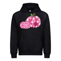 Black halloween fall pink pumpkin Urban Hoodie - trangStudio