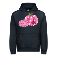 Navy halloween fall pink pumpkin Urban Hoodie - trangStudio