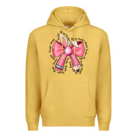 Antique Gold easter bunny pencil bow Premium Hoodie - CowhideDigitalArt
