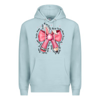 Blue Mist easter bunny pencil bow Premium Hoodie - CowhideDigitalArt