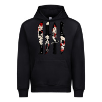 Black knives horror movie friday halloween horror ghost Urban Hoodie - trangStudio