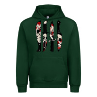 Forest Green knives horror movie friday halloween horror ghost Urban Hoodie - trangStudio