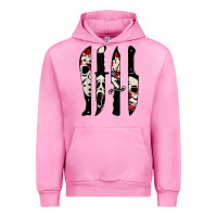 Fuchsia Pink knives horror movie friday halloween horror ghost Urban Hoodie - trangStudio