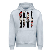 Heather Grey knives horror movie friday halloween horror ghost Urban Hoodie - trangStudio