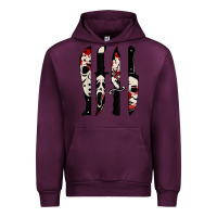 Mauve Wine knives horror movie friday halloween horror ghost Urban Hoodie - trangStudio