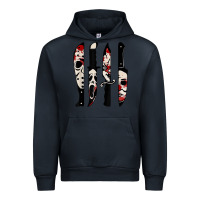 Navy knives horror movie friday halloween horror ghost Urban Hoodie - trangStudio