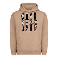 Pigment Burro knives horror movie friday halloween horror ghost Urban Hoodie - trangStudio