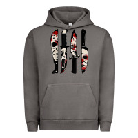 Pigment Tornado knives horror movie friday halloween horror ghost Urban Hoodie - trangStudio