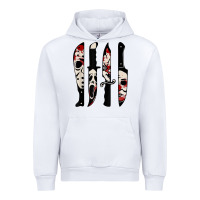 White knives horror movie friday halloween horror ghost Urban Hoodie - trangStudio