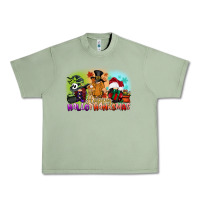 Oil Green happy hallothanksmas gnomes Urban Heavy Tee - CowGirlArtShop