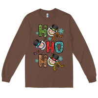 Chestnut ho ho ho Long Sleeve Tee - OliviaCreatesArt