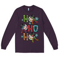 Plum ho ho ho Long Sleeve Tee - OliviaCreatesArt