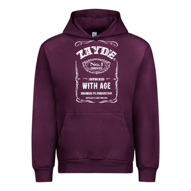 Mens Vintage Zayde Hebrew Yiddish Grandfather Urban Hoodie by trangStudio | Teevron