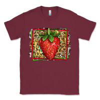 Burgundy strawberry summer Classic Tee - Jasminsmagicworld