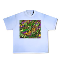 Grape Ice mardi gras Louisiana crocodile leopard Urban Heavy Tee - RanaPortraitStore
