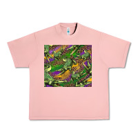 Salmon mardi gras Louisiana crocodile leopard Urban Heavy Tee - RanaPortraitStore