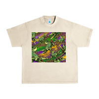 Sandshell mardi gras Louisiana crocodile leopard Urban Heavy Tee - RanaPortraitStore