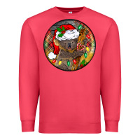 Cardinal Christmas koala Premium Sweatshirt - BarkalooDesign