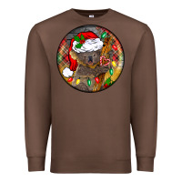 Chestnut Christmas koala Premium Sweatshirt - BarkalooDesign