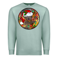 Seafoam Christmas koala Premium Sweatshirt - BarkalooDesign