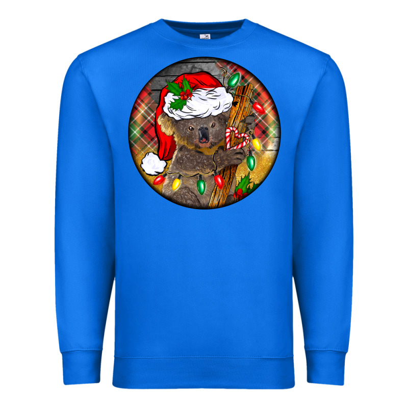 Christmas Koala Premium Sweatshirt by BarkalooDesign | Teevron